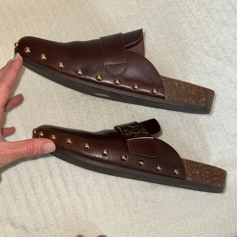 Tory Burch Studded Mellow Mule 8.5 - Picture 8 of 11